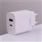 MAXLIFE ML738423 PD+QC 20W USB + Type-C fehér gyorstöltő adapter + Type-C/Lightning kábel ML738423 small