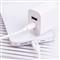 MAXLIFE ML738423 PD+QC 20W USB + Type-C fehér gyorstöltő adapter + Type-C/Lightning kábel ML738423 small