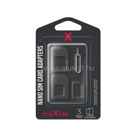 MAXLIFE TF-0008 3in1 Nano/Micro SIM adapter TF-0008 small