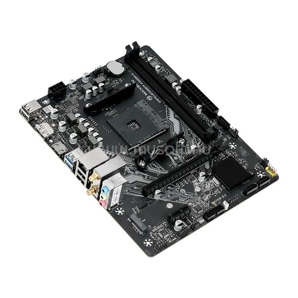 MAXSUN Alaplap - AMD MS-CHALLENGER A520M-K WIFI AM4 (A520, mATX, 2xDDR4 2666MHz, 3xSATA3, M.2, HDMI, DP)