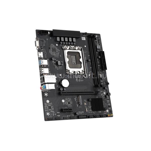 MAXSUN Alaplap - Intel MS-CHALLENGER B760M-F s1700 (B760, mATX, 2xDDR4 4400MHz, 3xSATA3, M.2, HDMI, D-sub)