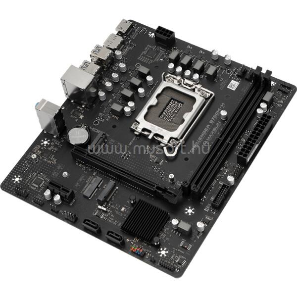 MAXSUN Alaplap - Intel MS-CHALLENGER B760M-H WIFI s1700 (B760, mATX, 2xDDR4 3200MHz, 2xSATA3, 2xM.2, HDMI, DP)
