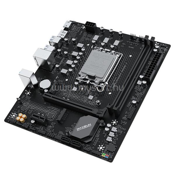 MAXSUN Alaplap - Intel MS-CHALLENGER B860M-F s1851 (B860, mATX, 2xDDR5 8000MHz, 2xSATA3, 2xM.2, HDMI, DP)
