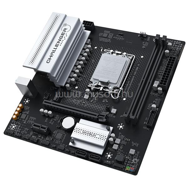 MAXSUN Alaplap - Intel MS-CHALLENGER H810M-K s1851 (H810, mATX, 2xDDR5 6400MHz, 2xSATA3, M.2, HDMI, DP)