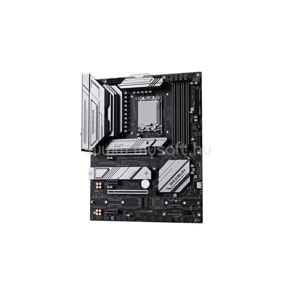 MAXSUN Alaplap - Intel MS-TERMINATOR Z890-A WIFI s1851 (Z890, ATX, 4xDDR5 8800MHz, 4xSATA3, 4xM.2, HDMI, DP)