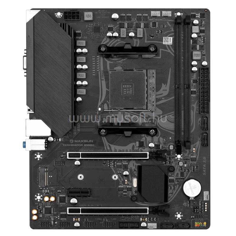MAXSUN alaplap Terminator B550M (AM4, mATX)