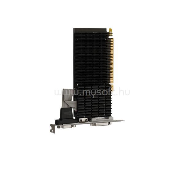 MAXSUN Videokártya - nVidia MS-GT710 LP 2G (2048MB, GDDR3, HDMI/VGA/DVI)