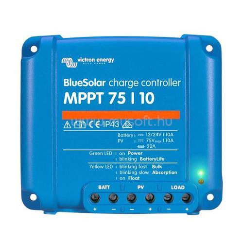 VICTRON ENERGY MPPT napelem töltésvezérlő - 75/10