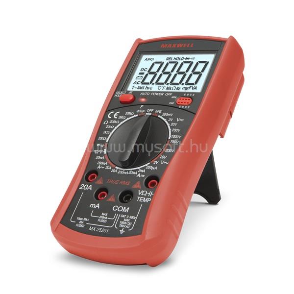 MAXWELL MX-25201 kompakt digitális multiméter