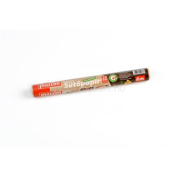 MAZZINI Sütőpapír szilikonos keskeny 29 cm x 6 m Mazzini