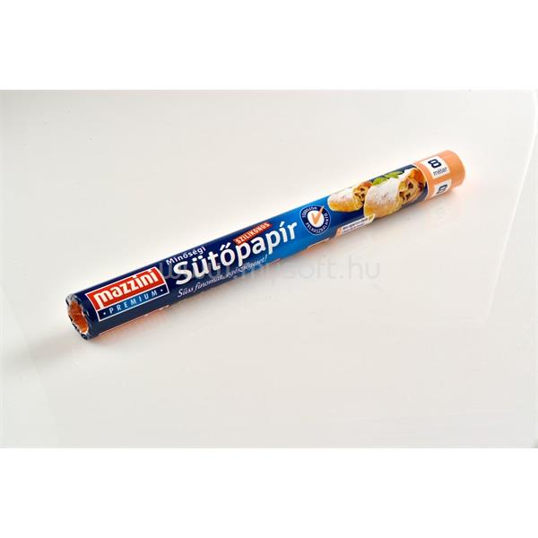 MAZZINI Sütőpapír szilikonos 8 m Prémium Mazzini