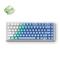 MCHOSE G75 Pro Tri-Mode Vezeték Nélküli Mechanikus Gamer Billentyűzet - Arctic Snow G75-12A small