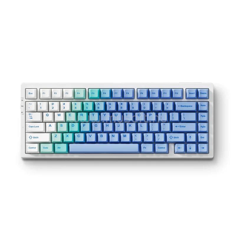 MCHOSE G75 Pro Tri-Mode Vezeték Nélküli Mechanikus Gamer Billentyűzet - Arctic Snow