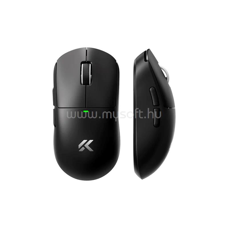 MCHOSE A5 V3 Ultra Light Tri-Mode 8K Vezeték Nélküli Gamer Egér - Fekete