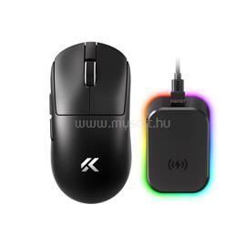 MCHOSE A7 V2 Ultra Plus Tri-Mode 8K Vezeték Nélküli Gamer Egér + Magnetic Dock - Fekete MC-A7V2-12 small