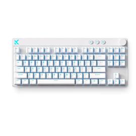 MCHOSE Mix 87 Hall Effect Magnetic Switch Mechanikus Gamer Billentyűzet 8K - Fehér MC-Mix87-7 small