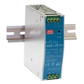 MEAN WELL NDR-120-48 48V 2,5A 120W DIN sínre szerelhető tápegység NDR-120-48 small
