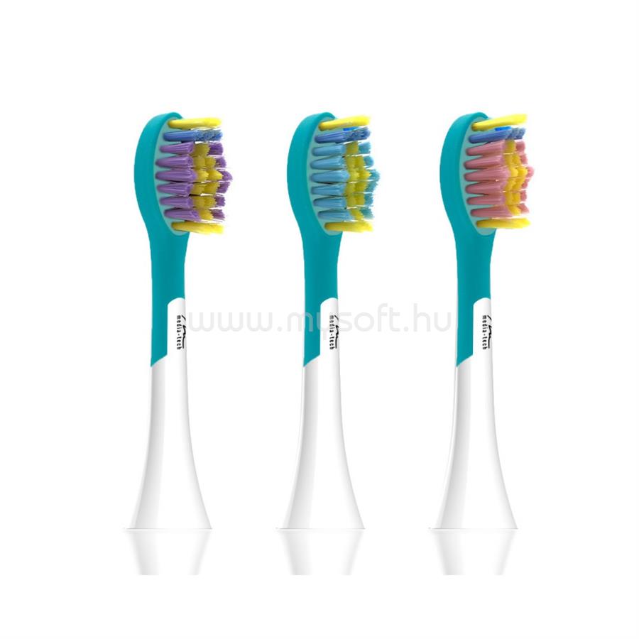 MEDIA-TECH Elektromos Fogkefe Pótfej SONIC WAVECLEAN PRO (MT6519-hez)