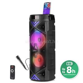 MEDIA-TECH FUNBOX KEG PRO XXL hordozható Bluetooth hangszóró mikrofonnal MT3182 small