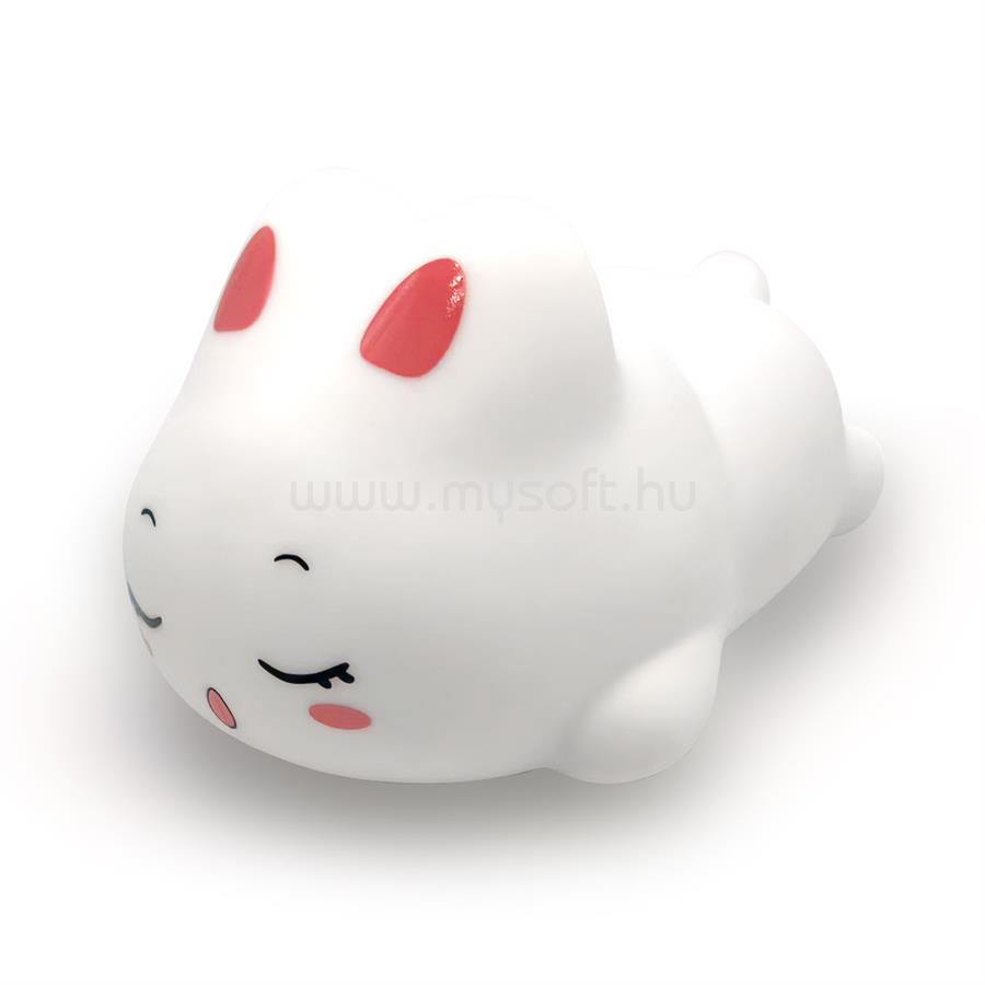 MEDIA-TECH POKKY Dreaming Bunny többszínű éjszakai lámpa gyerekeknek