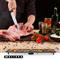 MELISSA teppanyaki látvány grillsütő, 1800W, szabályozható hőmérséklet, csepptálca, sütőfelület 90 x 23 cm MELISSA_16300030 small
