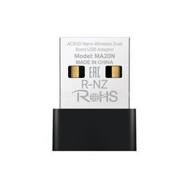 MERCUSYS MA20N Wireless Adapter USB Dual Band AC650 MA20N small