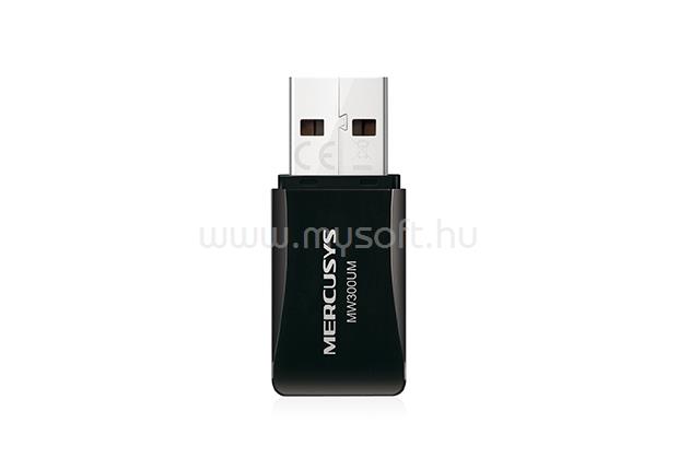 MERCUSYS MW300UM 300Mbps vezeték nélküli USB adapter