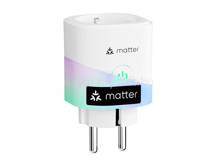 MEROSS Meross, Matter Smart Wi-Fi Plug with Energy Monitor (1 Pack)