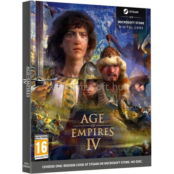 MICROSOFT AGE OF Empires IV játék PC  Win