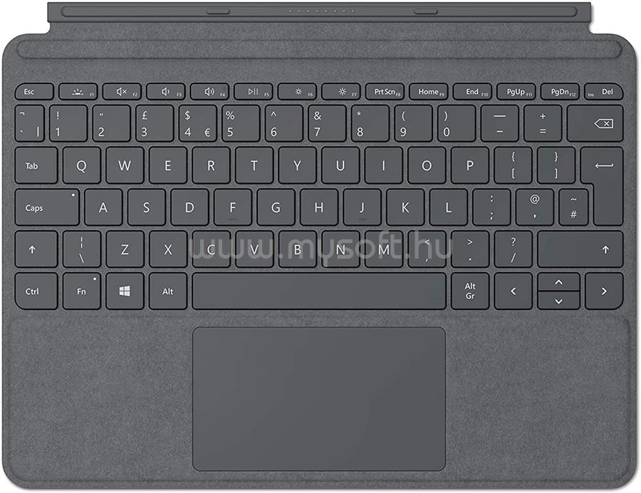MICROSOFT Surface Go Type Cover /Light Charcoal UK/Ireland + HUN