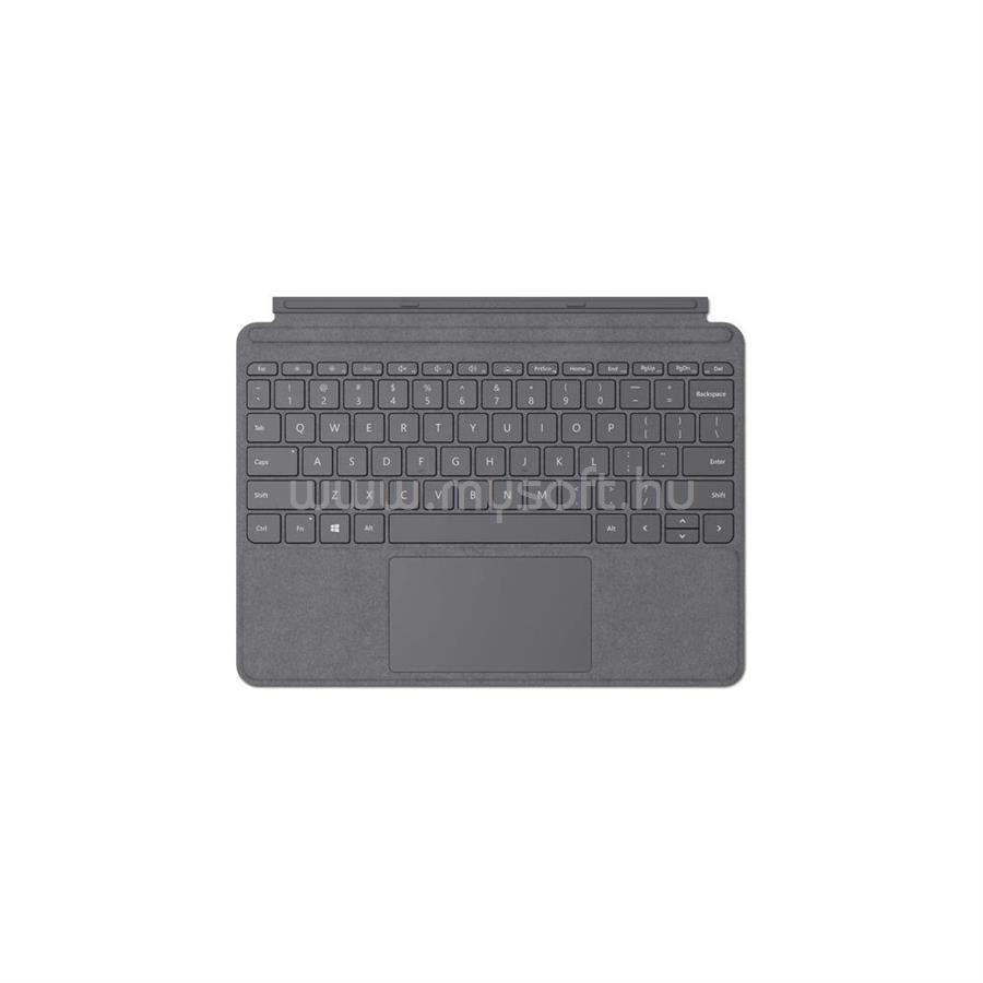 MICROSOFT Surface Go billentyűzetes tok amerikai angol lokalizáció (világosszürke)