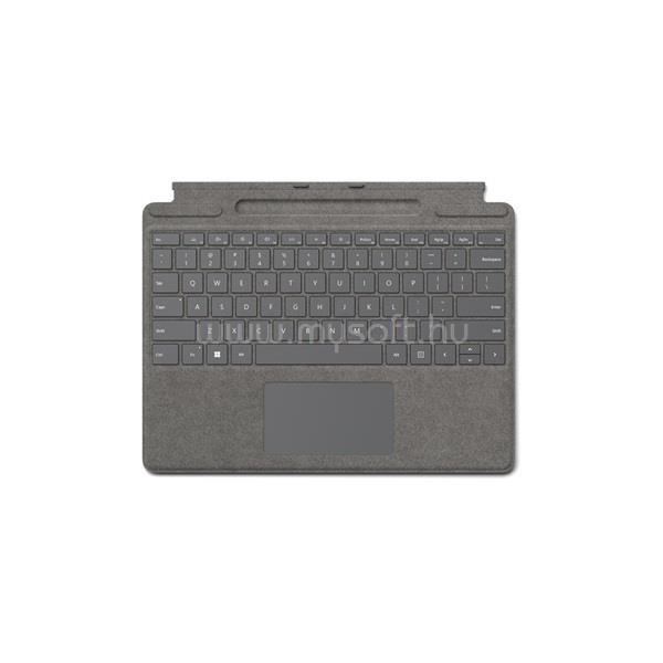 MICROSOFT Surface Pro Signature 2024 billentyűzetes tok amerikai angol lokalizáció (platina)