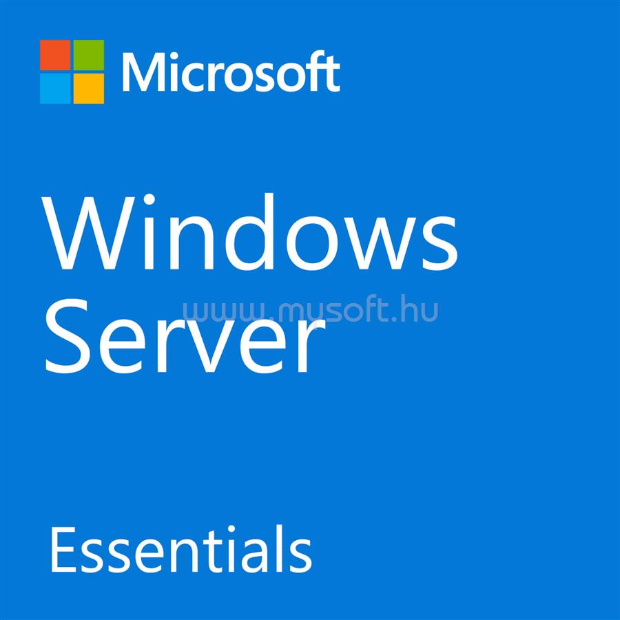 MICROSOFT Windows Server 2019 Essentials 64-bit 1-2 CPU ENG DVD Oem 1pk szerver szoftver