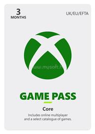 MICROSOFT XBOX Game Pass Core 3 hónapos előfizetés [ELEKTRONIKUS LICENC] 3D5-00029 small