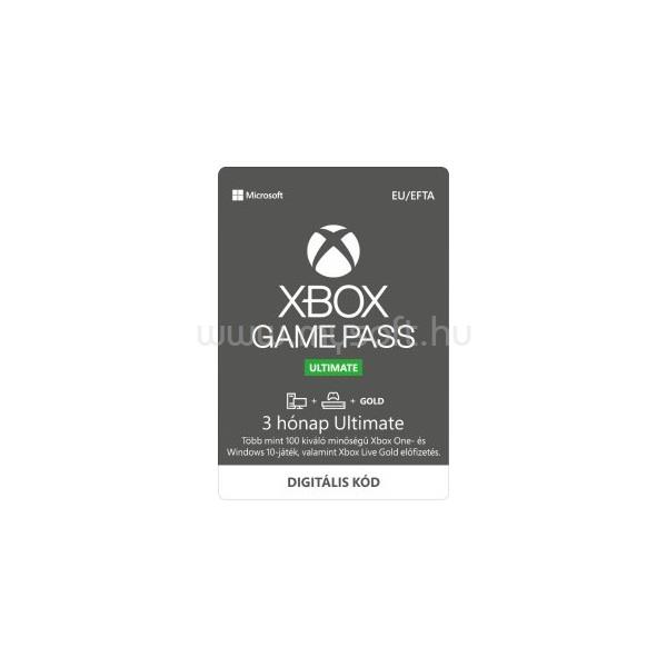 MICROSOFT Xbox Game Pass Ultimate 3 hónapos előfizetés
