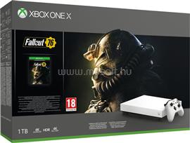 MICROSOFT Xbox One X Konzol 1TB, Fehér + Fallout76 FMP-00057 small