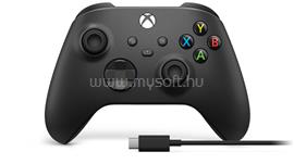 MICROSOFT Xbox Series X/S/One Kiegészítő Vezeték nélküli kontroller + USB-C kábel Black EP2-29944 small
