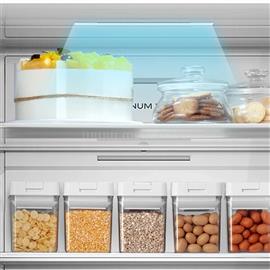 MIDEA MDRB548MME46 Space master inox, alulfagyasztós, Hűtő: 271L, Fagyasztó:130L, No frost hűtőszekrény MDRB548MME46 small