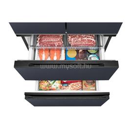 MIDEA MDRF600BIE70 inox, négyajtós, Hűtő:276L, Fagyasztó:159L, No frost hűtőszekrény MDRF600BIE70 small