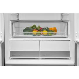 MIDEA MDRF600BIE70 inox, négyajtós, Hűtő:276L, Fagyasztó:159L, No frost hűtőszekrény MDRF600BIE70 small