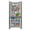 MIDEA MDRM691FIE46 inox, négyajtós, hűtő:345L, fagyasztó:170L, No frost hűtőszekrény MDRM691FIE46 small