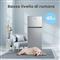 MIDEA MDRT294FGE50 ezüst, felülfagyasztós, Hűtő:163L, Fagyasztó:41L, No frost hűtőszekrény MDRT294FGE50 small