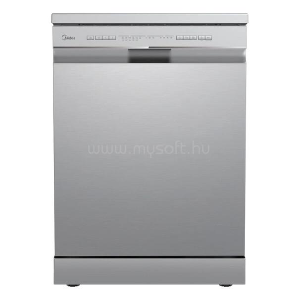 MIDEA MDWPF1333CSS-WD-EU inox programok száma: 8, szabadonálló, 13 terítékes mosogatógép
