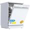 MIDEA MDWPF1333CW-WD-EU fehér programok száma: 8, szabadonálló, 13 terítékes mosogatógép MDWPF1333CW-WD-EU small