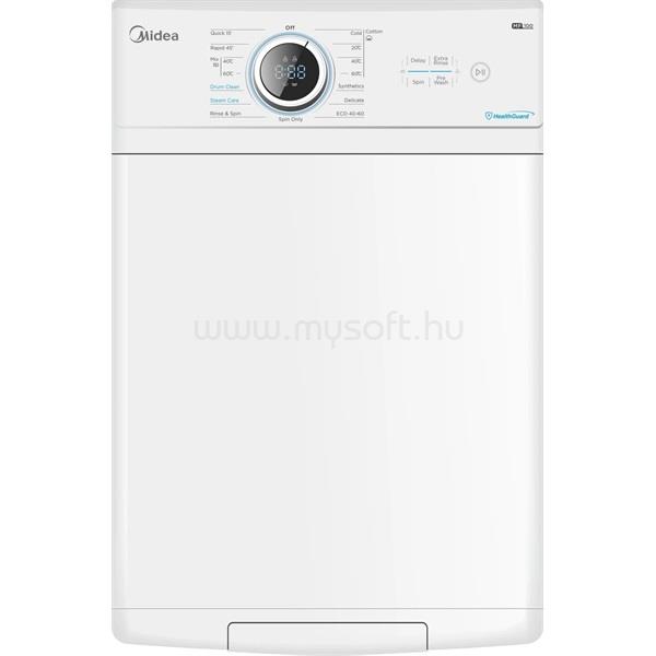 MIDEA MF100T60B/W-HU felültöltős mosógép