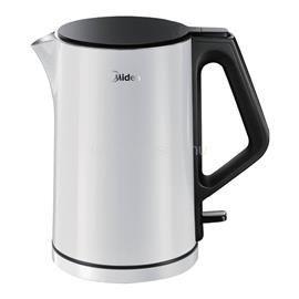 MIDEA MK-15H01A vízforraló, teljesítmény: 2200W, űrtartalom: 1,5L, vezeték nélküli, CoolTouch, rozsdamentes acél belső, MK-15H01A small