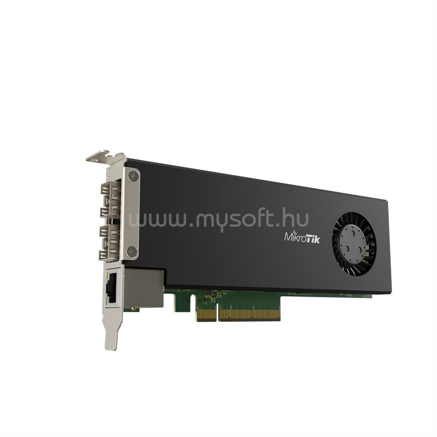 MIKROTIK CCR2004-1G-2XS-PCIe vezetékes Cloud Core Router 1x1000Mbps + 2x25Gbit SFP28, PCIe