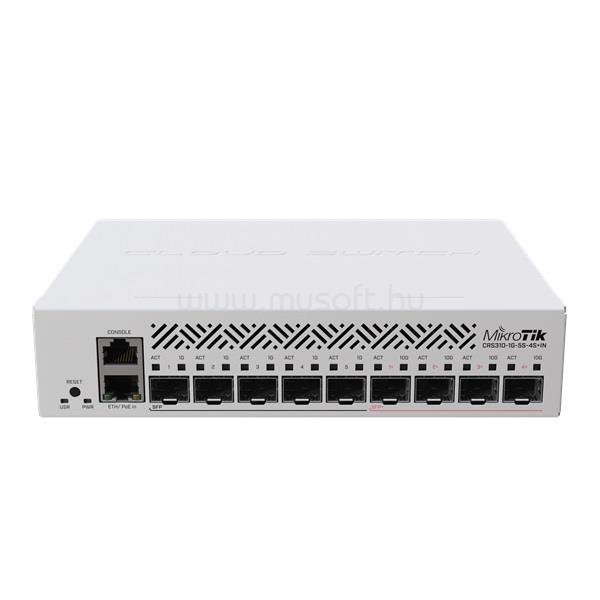 MIKROTIK CRS310-1G-5S-4S+IN 1xGbE LAN, 5xGbE SFP, 4x SFP+ port Cloud Router Switch