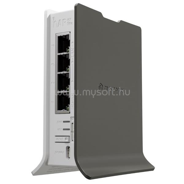MIKROTIK hAP ax lite LTE6 L41G-2AXD&FG621-EA 4xGbE LAN 2,4GHz 802.11ax Wi-Fi 6 vezeték nélküli 4G LTE router