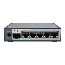 MIKROTIK hEX S (2025 verzió) E60iUGS L4 512MB 5xGbE LAN 1x2.5 GbE SFP port router E60IUGS small